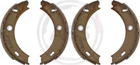 A.B.S. 9022 - Brake Shoe Set, parking brake www.autospares.lv