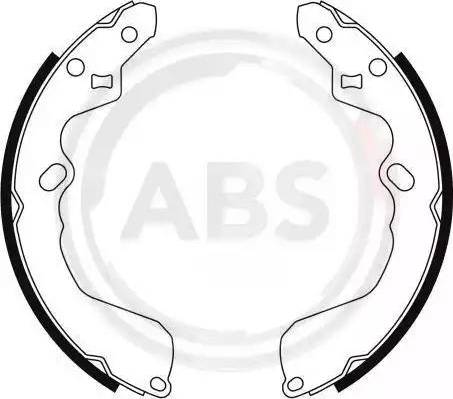 A.B.S. 9078 - Bremžu loku komplekts www.autospares.lv