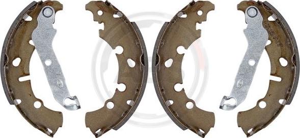 A.B.S. 9128 - Brake Shoe Set www.autospares.lv