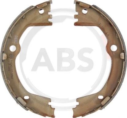 A.B.S. 9363 - Brake Shoe Set, parking brake www.autospares.lv