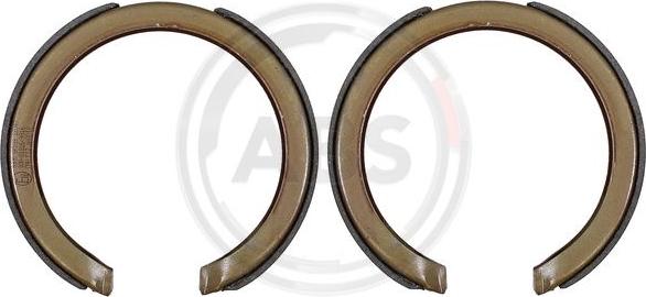 A.B.S. 9305 - Brake Shoe Set, parking brake www.autospares.lv