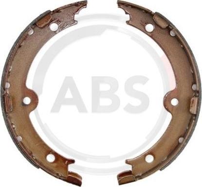 A.B.S. 9301 - Brake Shoe Set, parking brake www.autospares.lv