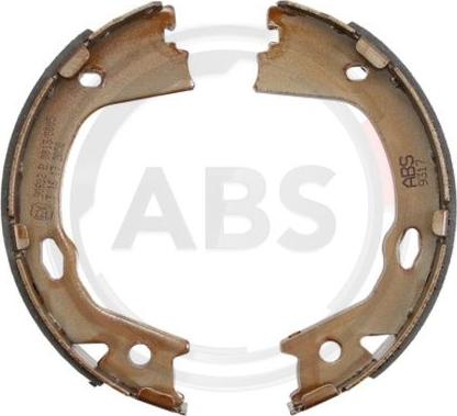 A.B.S. 9317 - Brake Shoe Set, parking brake www.autospares.lv