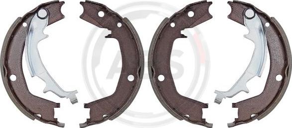 A.B.S. 9335 - Brake Shoe Set, parking brake www.autospares.lv