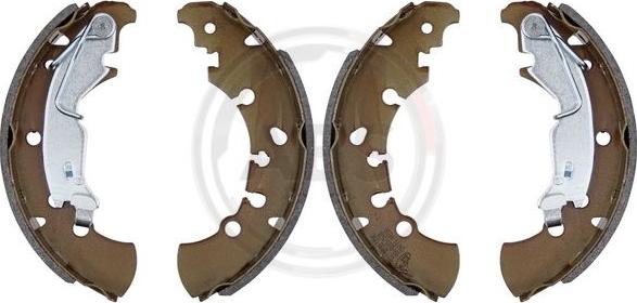 A.B.S. 9327 - Brake Shoe Set www.autospares.lv