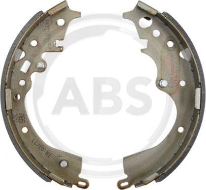 A.B.S. 9297 - Bremžu loku komplekts www.autospares.lv