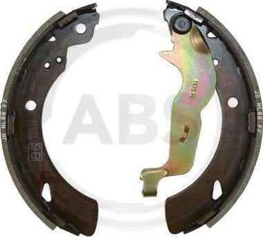 A.B.S. 9219 - Комплект тормозных колодок, барабанные www.autospares.lv