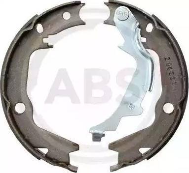 Koreastar KBSK-008 - Brake Shoe Set, parking brake www.autospares.lv