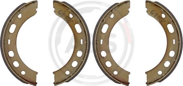 A.B.S. 9221 - Brake Shoe Set, parking brake www.autospares.lv