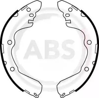 A.B.S. 40658 - Bremžu loku komplekts www.autospares.lv