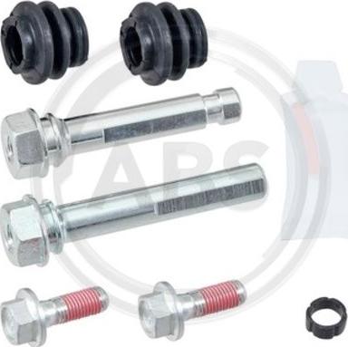 A.B.S. 55295 - Virzītājčaulu komplekts, Bremžu suports www.autospares.lv