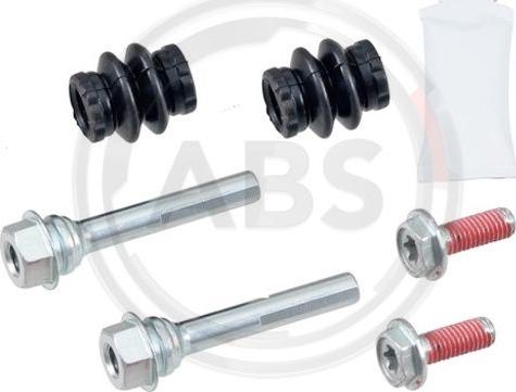 A.B.S. 55282 - Virzītājčaulu komplekts, Bremžu suports www.autospares.lv