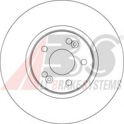 A.B.S. 17154 OE - Bremžu diski www.autospares.lv