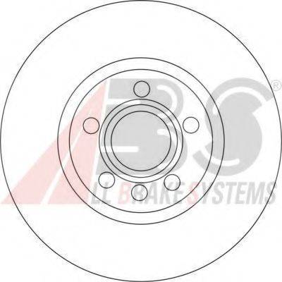 A.B.S. 17114 OE - Bremžu diski www.autospares.lv