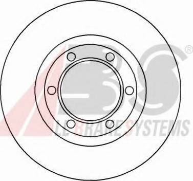 A.B.S. 15562 OE - Bremžu diski www.autospares.lv