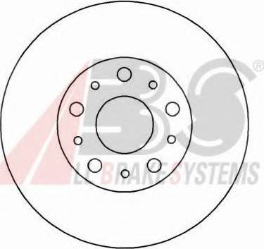 A.B.S. 16236 OE - Bremžu diski www.autospares.lv