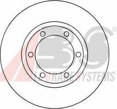 A.B.S. 15971 OE - Bremžu diski www.autospares.lv