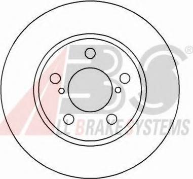 A.B.S. 16138 OE - Bremžu diski www.autospares.lv