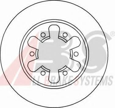 A.B.S. 16020 OE - Bremžu diski www.autospares.lv