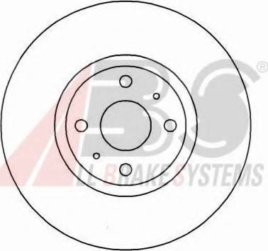 A.B.S. 16153 OE - Bremžu diski www.autospares.lv