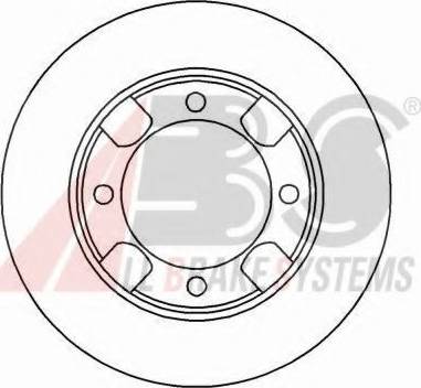 A.B.S. 16091 OE - Bremžu diski www.autospares.lv