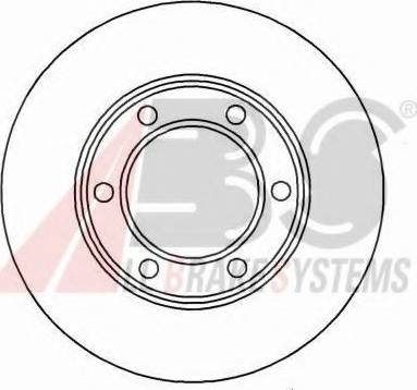 A.B.S. 15575 OE - Bremžu diski www.autospares.lv