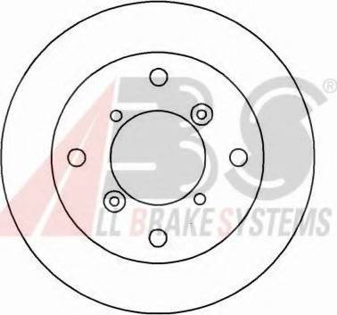 A.B.S. 15992 OE - Bremžu diski www.autospares.lv