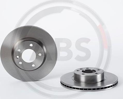 A.B.S. 09.5889.10 - Bremžu diski autospares.lv