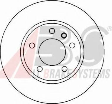 A.B.S. 16263 OE - Bremžu diski www.autospares.lv