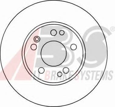 A.B.S. 16107 OE - Bremžu diski www.autospares.lv