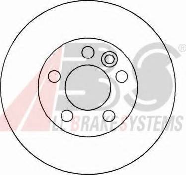 A.B.S. 16297 OE - Bremžu diski www.autospares.lv