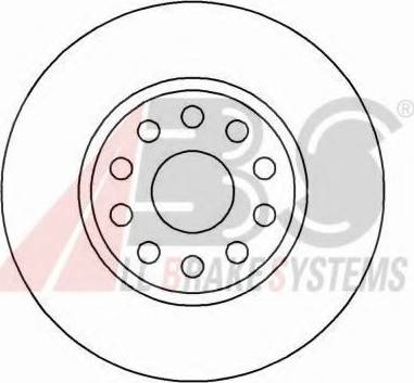 A.B.S. 16582 OE - Bremžu diski autospares.lv