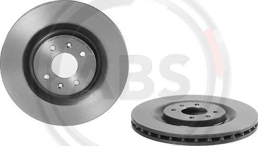 A.B.S. 09.8403.51 - Bremžu diski www.autospares.lv