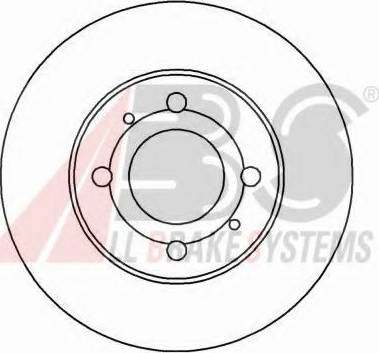 A.B.S. 15047 OE - Bremžu diski www.autospares.lv