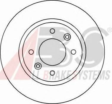 A.B.S. 15114 OE - Bremžu diski www.autospares.lv