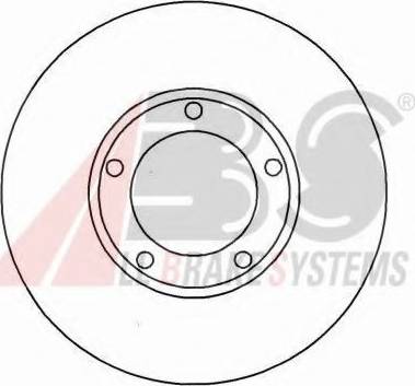 A.B.S. 15623 OE - Bremžu diski www.autospares.lv