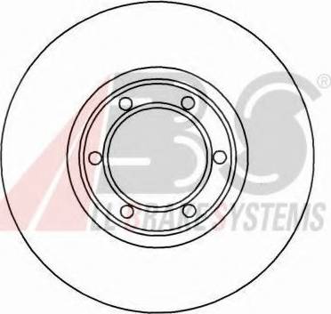 A.B.S. 15106 OE - Bremžu diski www.autospares.lv