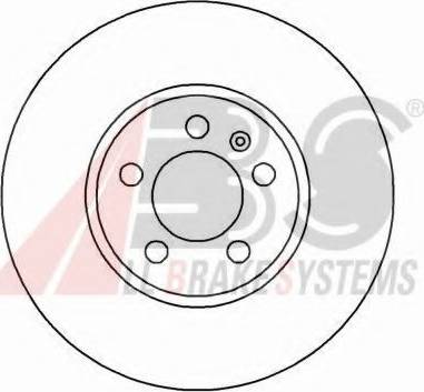 A.B.S. 16881 OE - Bremžu diski www.autospares.lv