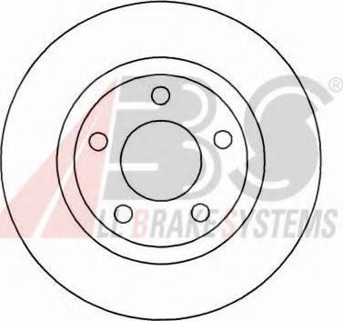 A.B.S. 16877 OE - Bremžu diski www.autospares.lv