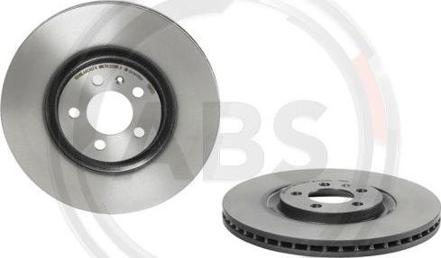 A.B.S. 09.7880.21 - Bremžu diski www.autospares.lv