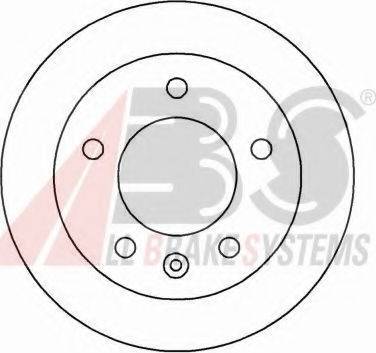 A.B.S. 16453 OE - Bremžu diski www.autospares.lv