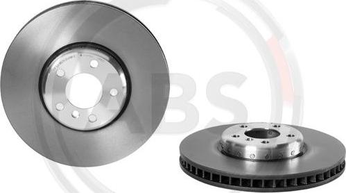 A.B.S. 09.C406.13 - Bremžu diski www.autospares.lv