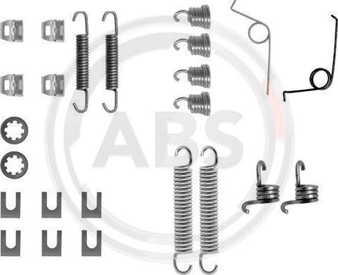 A.B.S. 0545Q - Piederumu komplekts, Bremžu loki www.autospares.lv