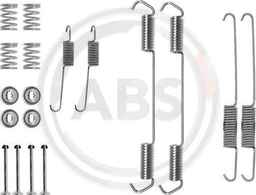 A.B.S. 0689Q - Piederumu komplekts, Bremžu loki www.autospares.lv