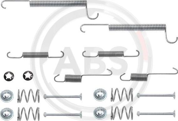 A.B.S. 0630Q - Piederumu komplekts, Bremžu loki www.autospares.lv