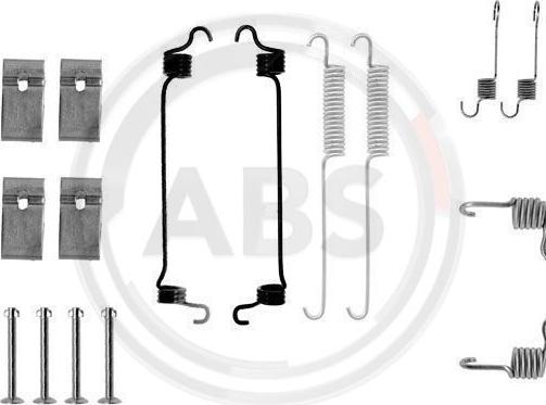 A.B.S. 0677Q - Piederumu komplekts, Bremžu loki www.autospares.lv