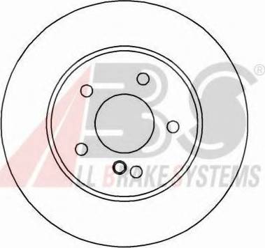 A.B.S. 16571 OE - Bremžu diski www.autospares.lv