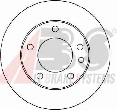 A.B.S. 15734 OE - Bremžu diski www.autospares.lv