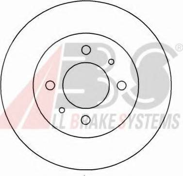 A.B.S. 15034 OE - Bremžu diski www.autospares.lv