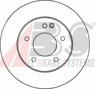 A.B.S. 16179 OE - Bremžu diski www.autospares.lv